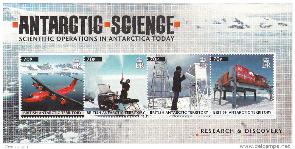 BAT Antartic Science Météo Piggott Space Science De Havilland Canada Dash-7 Anenometer Meteorologist Geologist - Altri & Non Classificati