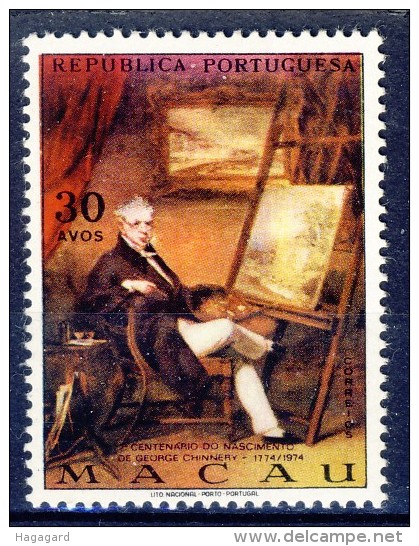 #Macau 1974. G. Chinnery Painter. Painting. Michel 460. MNH(**). - Neufs