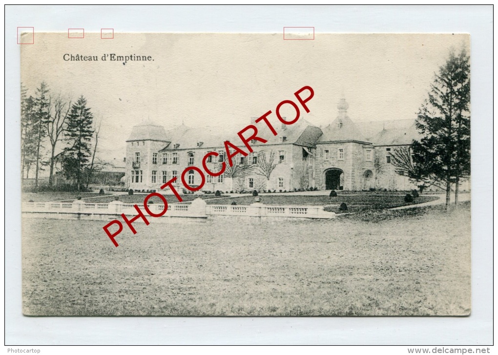 Chateau EMPTINNE-Periode GUERRE 14-18-1 WK-BELGIEN-BELGIQUE-Feldpost- - Hamois