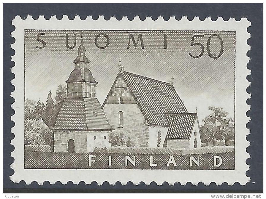 FINLANDE - 1957 -  EGLISE DE LAMMI - N° 454 - X - TB - - Ongebruikt