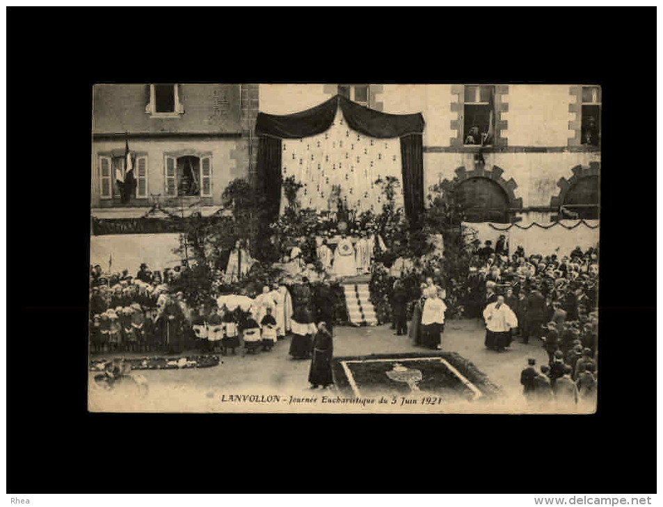 22 - LANVOLLON - Journée Eucharistique Du 5 Juin 1921 - Lanvollon