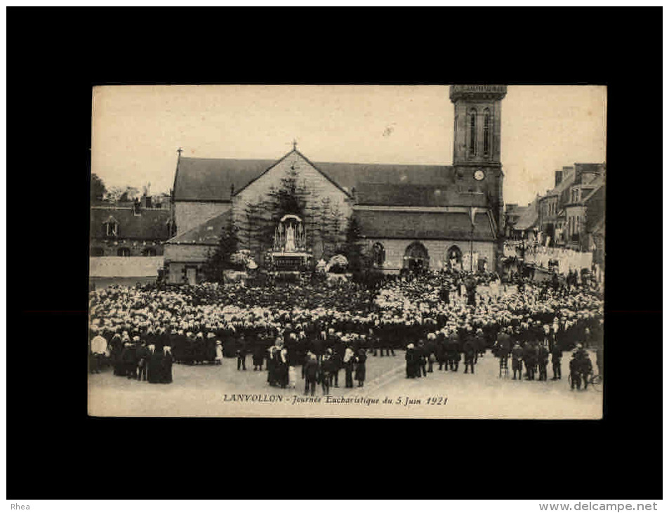 22 - LANVOLLON - Journée Eucharistique Du 5 Juin 1921 - Lanvollon