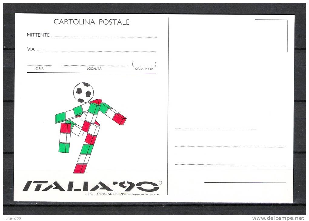 ITALIE, 1990  Postkaart  (GA1956) - 1990 – Italien
