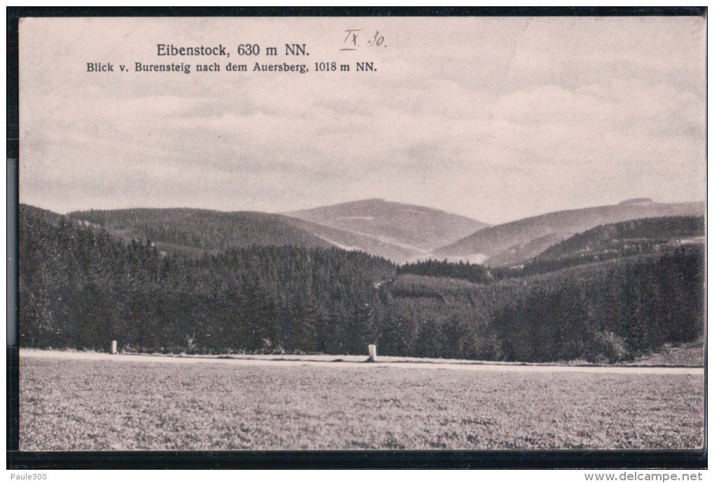 Eibenstock - Blick Vom Burensteig Zum Auersberg - Eibenstock