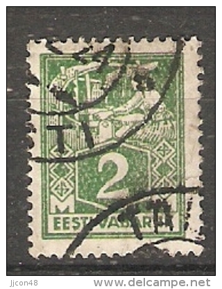 Estonia  1922  Weaver  2m (o) Mi.34 - Estonia