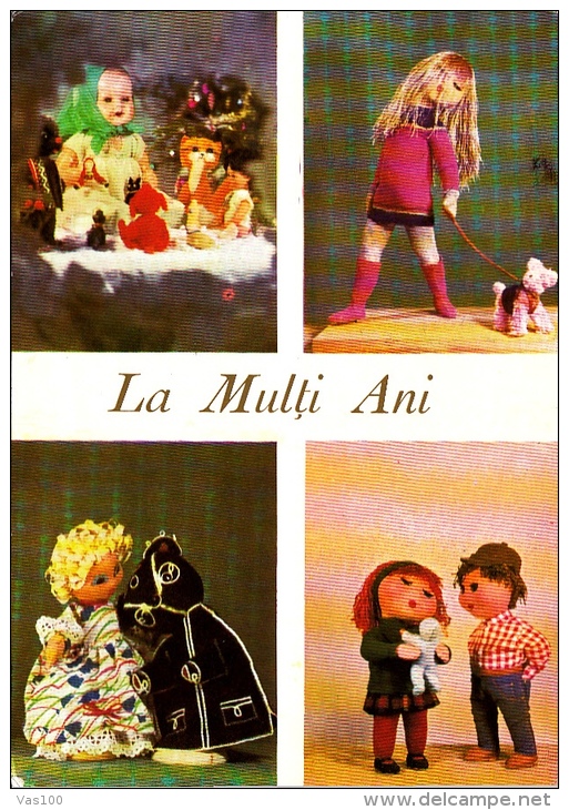 PUPPETS IN SCENES, PC STATIONERY, ENTIERE POSTAUX, 1967, ROMANIA - Marionnettes