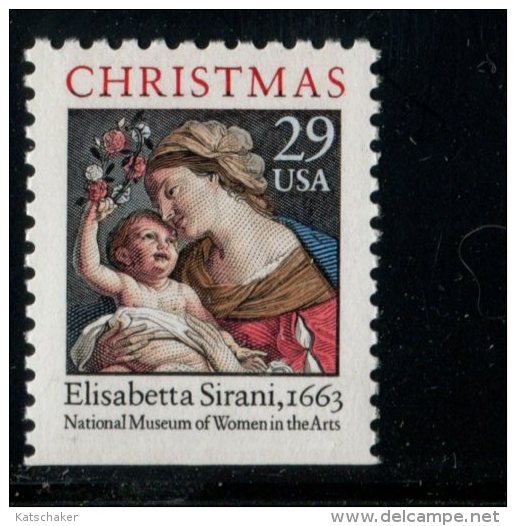 218586221 USA 1994 ** MNH 2871a Christmas ONDER Ongetand - Unused Stamps