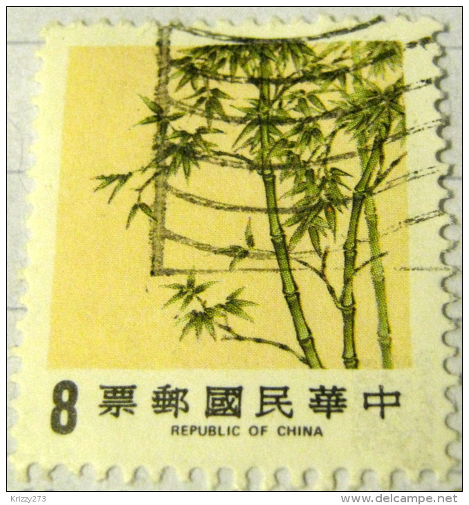 Taiwan 1984 Bamboo 8 - Used - Gebruikt