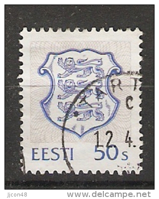 Estonia  1993  Arms  50s  (o) Mi.205 - Estonia