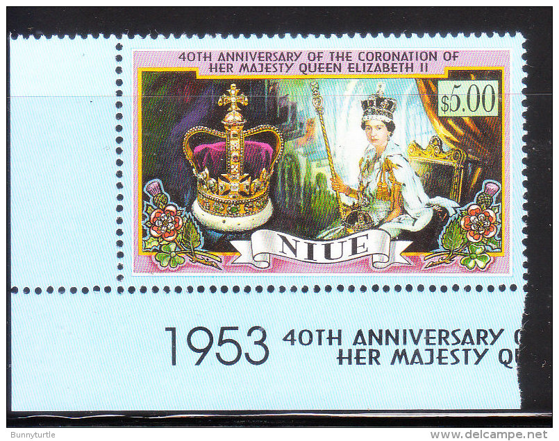 Niue 1993 QE 40th Anniversary Of Coronation MNH - Niue