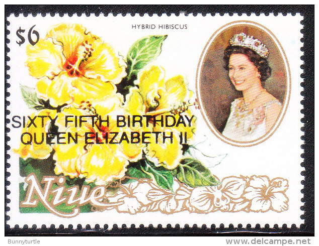 Niue 1991 Sixty Fifth Birthday QEII MNH - Niue