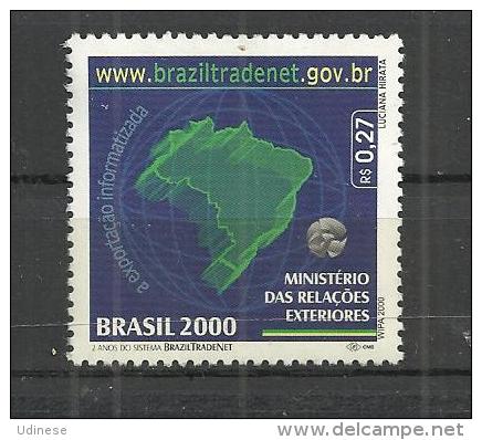 BRAZIL 2000 - BRAZILTRADE.NET - USED OBLITERE GESTEMPELT USADO - Used Stamps