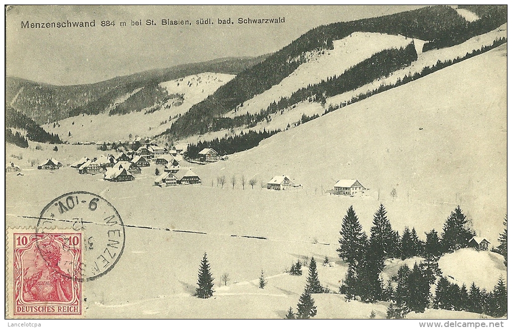 MENZENSCHWAND BEI ST. BLASIEN / SUDL. BAD. SCHWARZWALD - St. Blasien