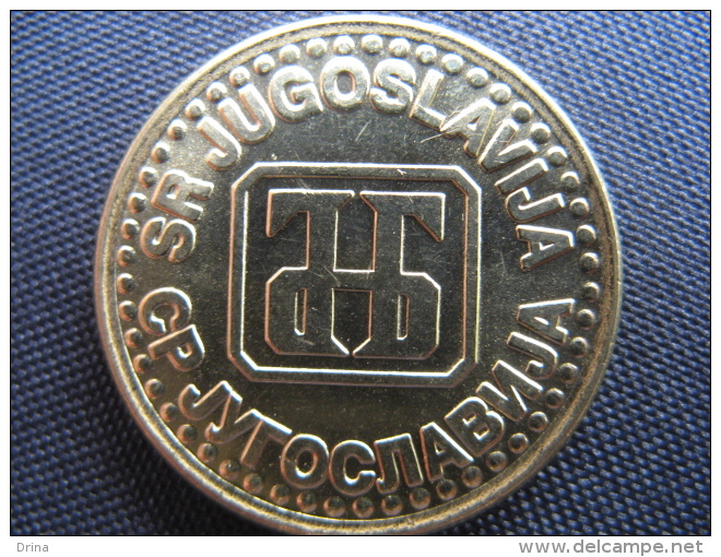 Coin Yugoslavia 1 Dinar 1994(KM 160)-unc - Yugoslavia