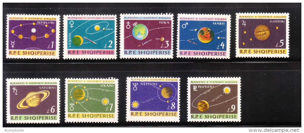 Albania 1964 Planets MNH - Albania