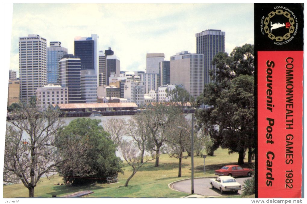 (543) Australia - QLD - Brisbane Commonwealth Games 1982 - Souvenir Post Cards (scarce Card)- Brisbane - Brisbane