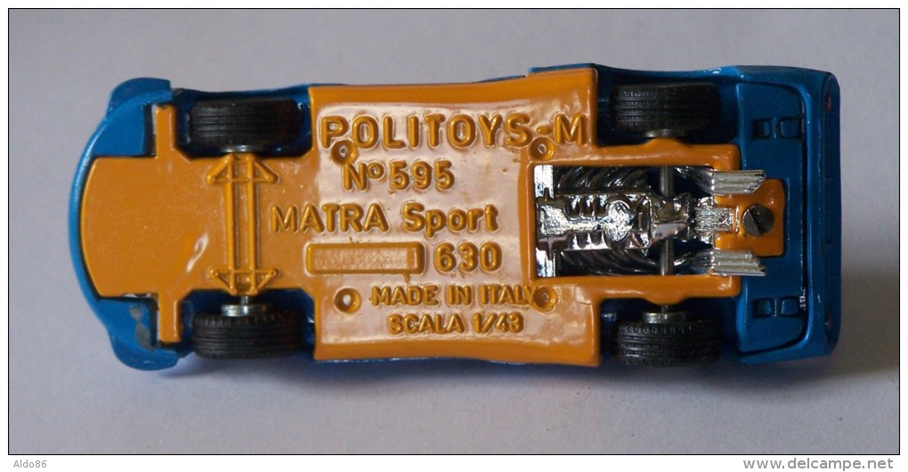 Matra Sport 630 . Politoys - M  N° 595 . - Politoys