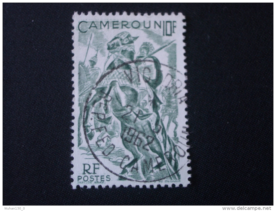 CAMEROUN   ( O )  De  1946   "   Série Courante - Cavalier Du Lamido   "    N°  291           1 Val . - Used Stamps