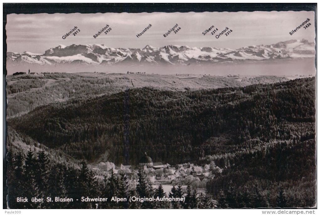 St. Blasien - Mit Blick Auf Die Schweizer Alpen - St. Blasien