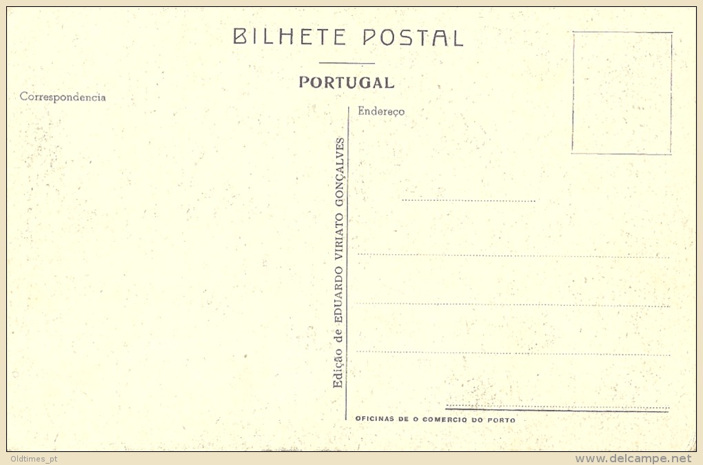 PORTUGAL - TORRE DE D. CHAMA - RUA COMBATENTES DA GRANDE GUERRA - 30S PC. - Bragança