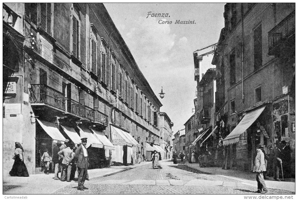 [DC8595] FAENZA (RAVENNA) - CORSO MAZZINI - Faenza