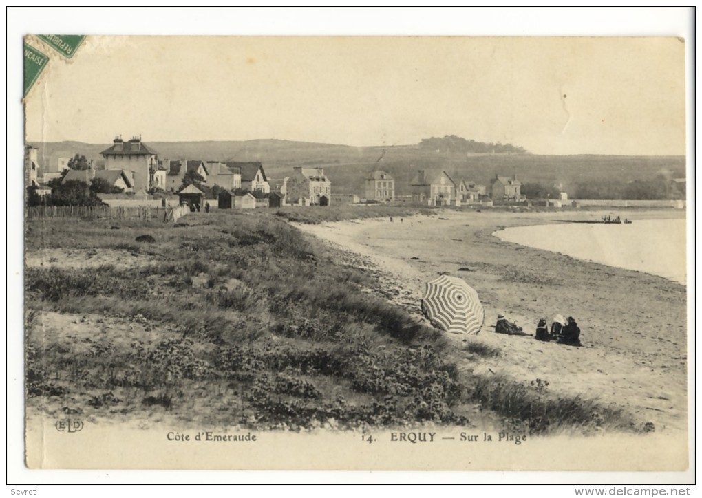 ERQUY. - La Plage Et Les Villas - Erquy