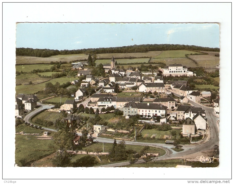 CSM : 58 - Nièvre : Montsauche Les Settons : Vue Générale Aérienne : Ville, Campagne Environnante - Montsauche Les Settons