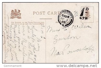 P/HISTORY - 1905 POSTAGE DUE - Postmark Collection