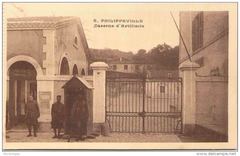 Algérie - PHILIPPEVILLE - Caserne D'Artillerie - Skikda (Philippeville)