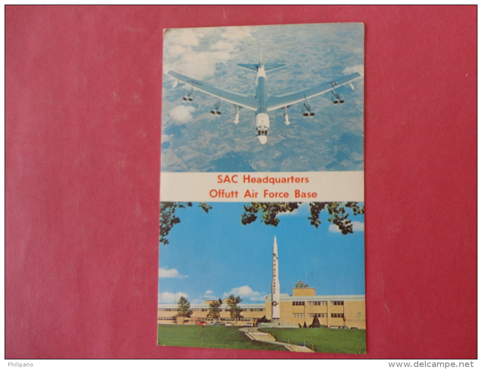 Bellevue,NE--SAC Headquarters Offutt Air Force Base--not Mailed--PJ 112 - Bellevue