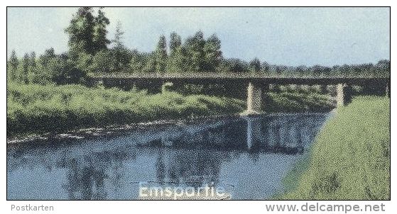 ÄLTERE POSTKARTE GRÜSSE AUS EMSDETTEN HOF DEITMAR PROGYMNASIUM REALSCHULE KIRCHE Schule School Church Postcard Cpa AK - Emsdetten