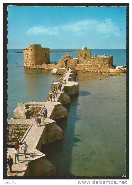 LIBAN Saida Le Château Sidon Castle - Libano