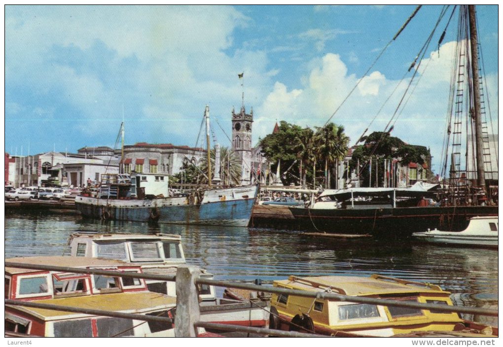 (300) Older Postcard - Carte Assez Ancienne - Barbados - Bridgetown - Barbades