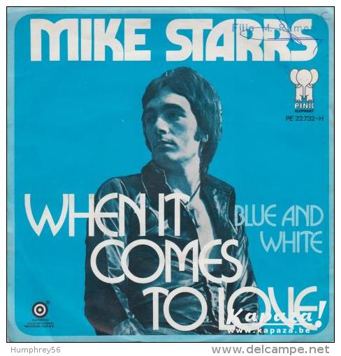 Mike STARRS - When It Comes To Love/Blue And White - Disco, Pop