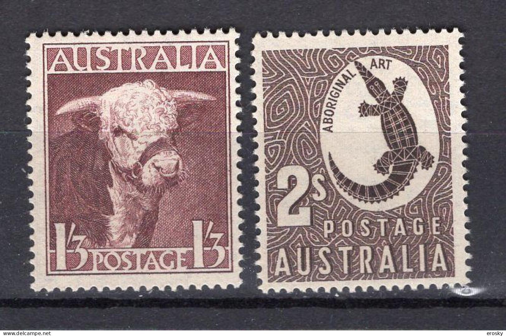 PGL X407 - AUSTRALIE Yv N°159/60 ** - Ungebraucht