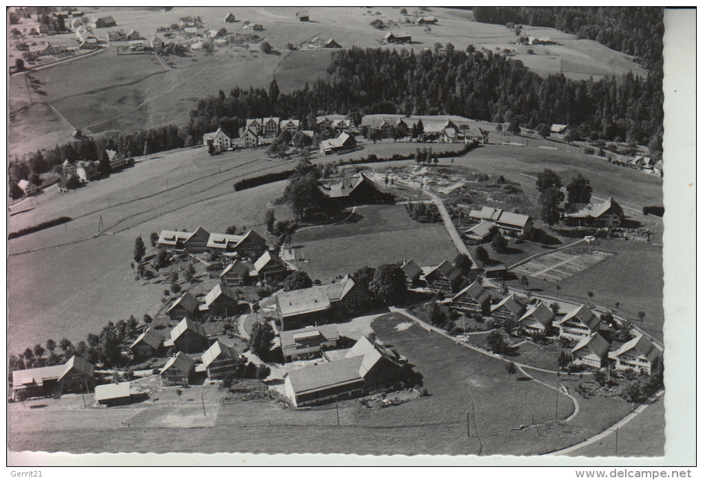 CH 9043 TROGEN, Flugaufnahme Kinderdorf Pestalozzi - Trogen