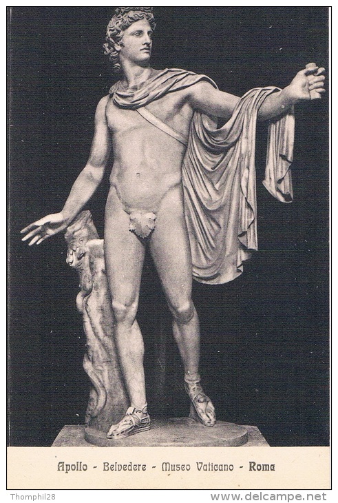 APOLLO - BELVEDERE - Museo Vaticano - ROMA - TBE, Carte Petit Format, Neuve - Museums