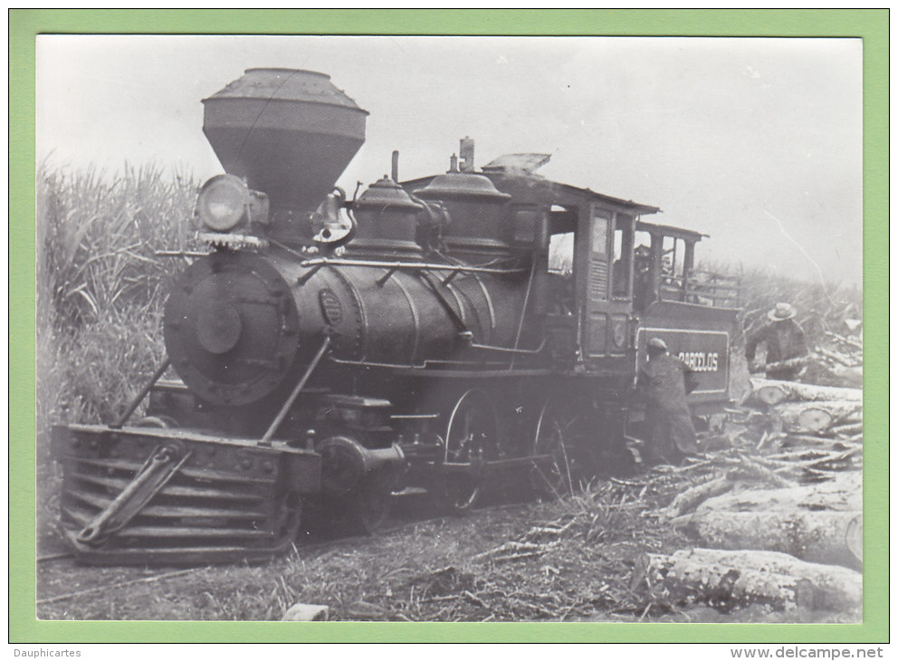 BRESIL : Traction Des Trains De Cannes à Sucre, Locomotive Baldwin 2.2.0. Octobre 1973. - Trains