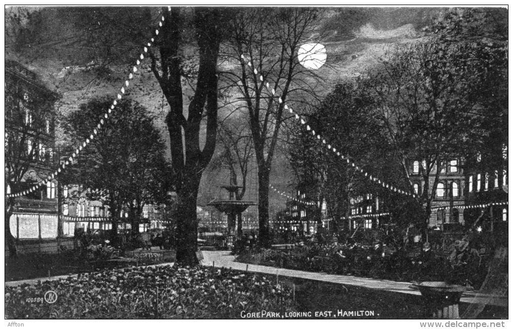 Hamilton Gore Park 1907 Postcard - Hamilton