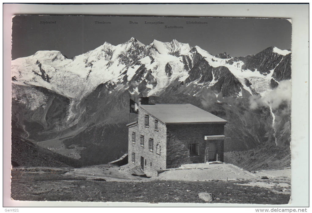 CH 3910 SAAS GRUND, S.A.C. Weissmieshütte 1963 - Saas-Grund