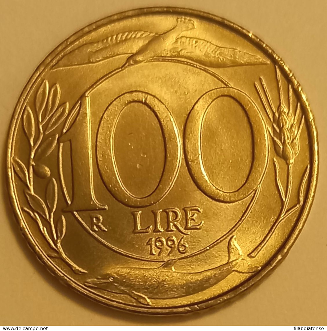 1996 - Italia 100 Lire    ------ - 100 Lire