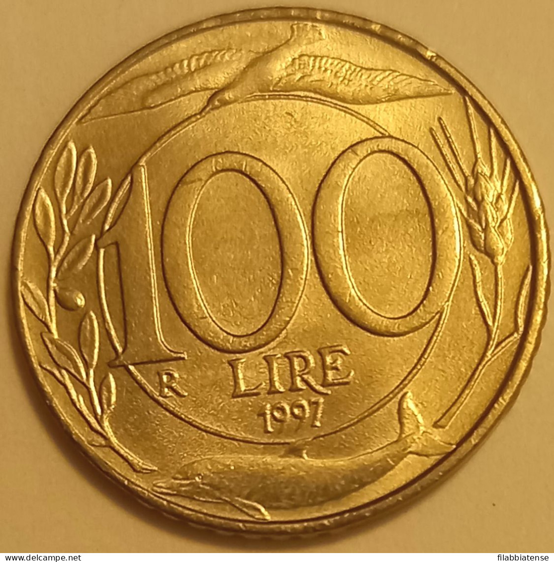 1997 - Italia 100 Lire     ------- - 100 Lire