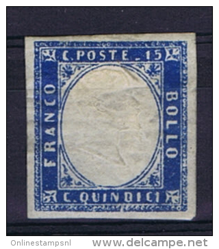 Italy Sa Nr 11, Mi 14 , MH/*, 1863 - Mint/hinged