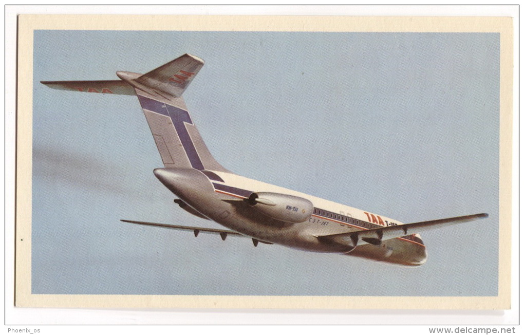 AIRPLANES - TAA Douglas DC9 Whispering T-Jet - 1946-....: Moderne