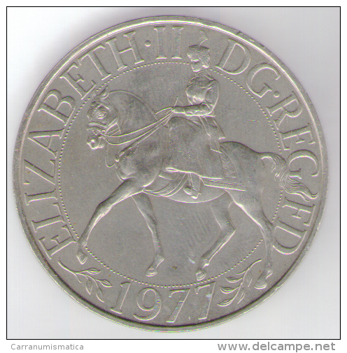 GREAT BRITAIN / GRAN BRETAGNA - ELIZABETH II - CROWN - SILVER JUBILEE 1977 - Altri & Non Classificati