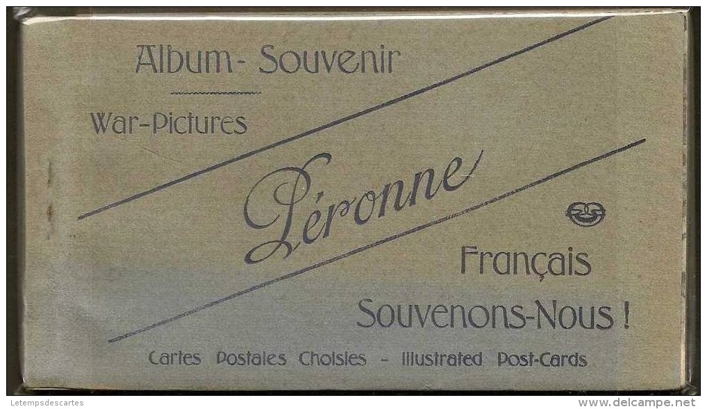 - CPA 80 - Péronne, Carnet De 12 Cartes La France Reconquise - Peronne