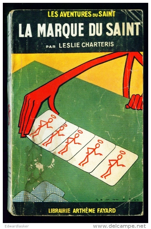 LE SAINT N°18 : La Marque Du Saint //Leslie Charteris - Couv. Ill. Bernad - 1956 - Arthème Fayard - Le Saint