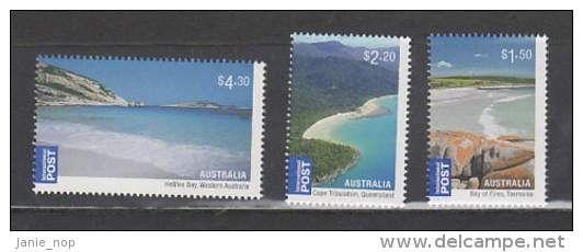 Australia 2010 Australian Beaches MNH - Feuilles, Planches  Et Multiples