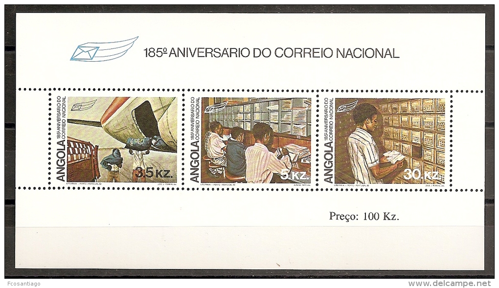 CORREO POSTAL - ANGOLA 1983 - Yvert #H7 - MNH ** - Correo Postal