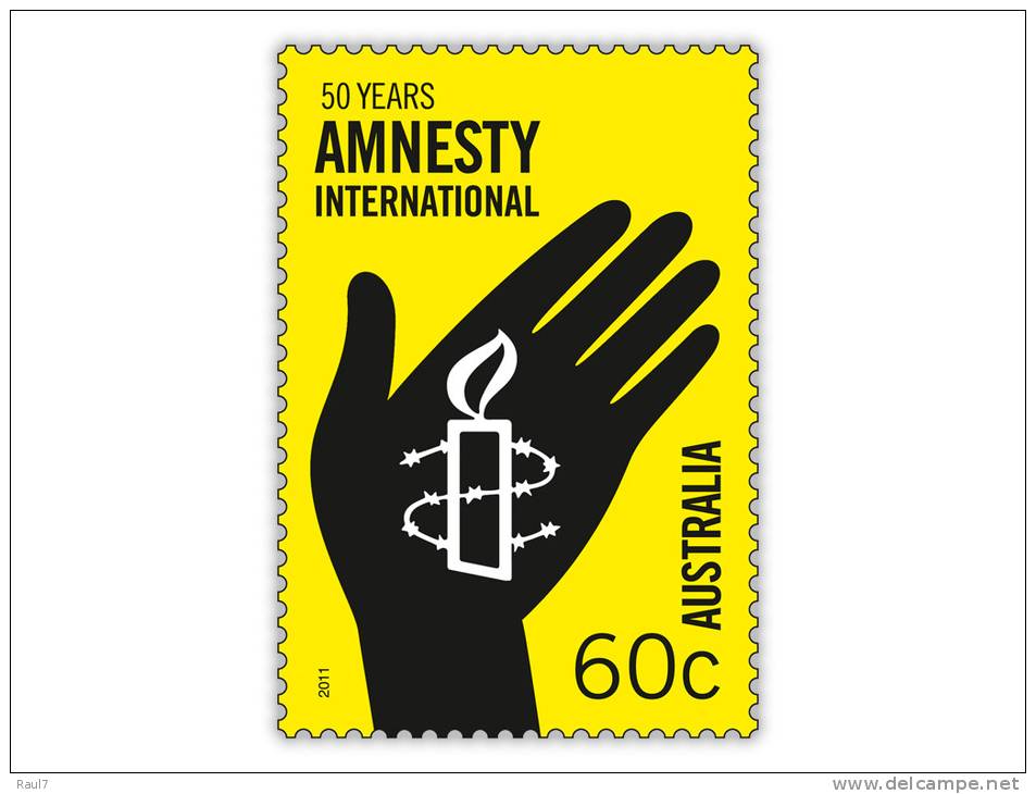 Australia 2011 - 50 Ann Amnesty Int - 1 Neufs // Mnh - Mint Stamps